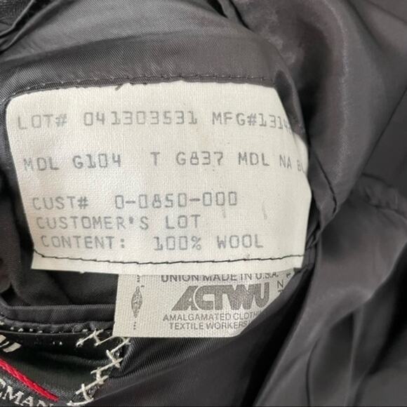Hickey Freeman Boardroom Blazer Sports Coat Suit Jacket Wool 42Reg Two Button - Picture 12 of 13